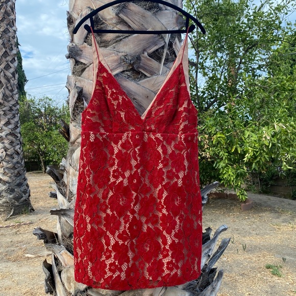 Free People Lace Mini Dress - Picture 2 of 5